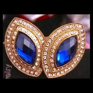 beautiful blue studs