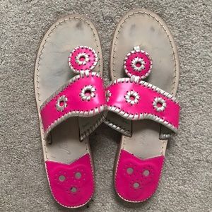 Pink jack rogers