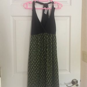 Max Studio dress black and green S