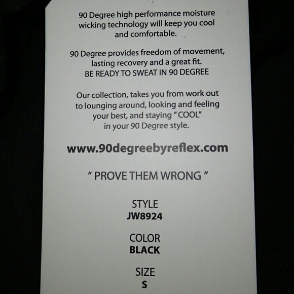 90 Degree Black Zip Up Jacket S - NWT - Picture 4 of 4