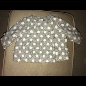 Baby Gap polka dot girls jacket