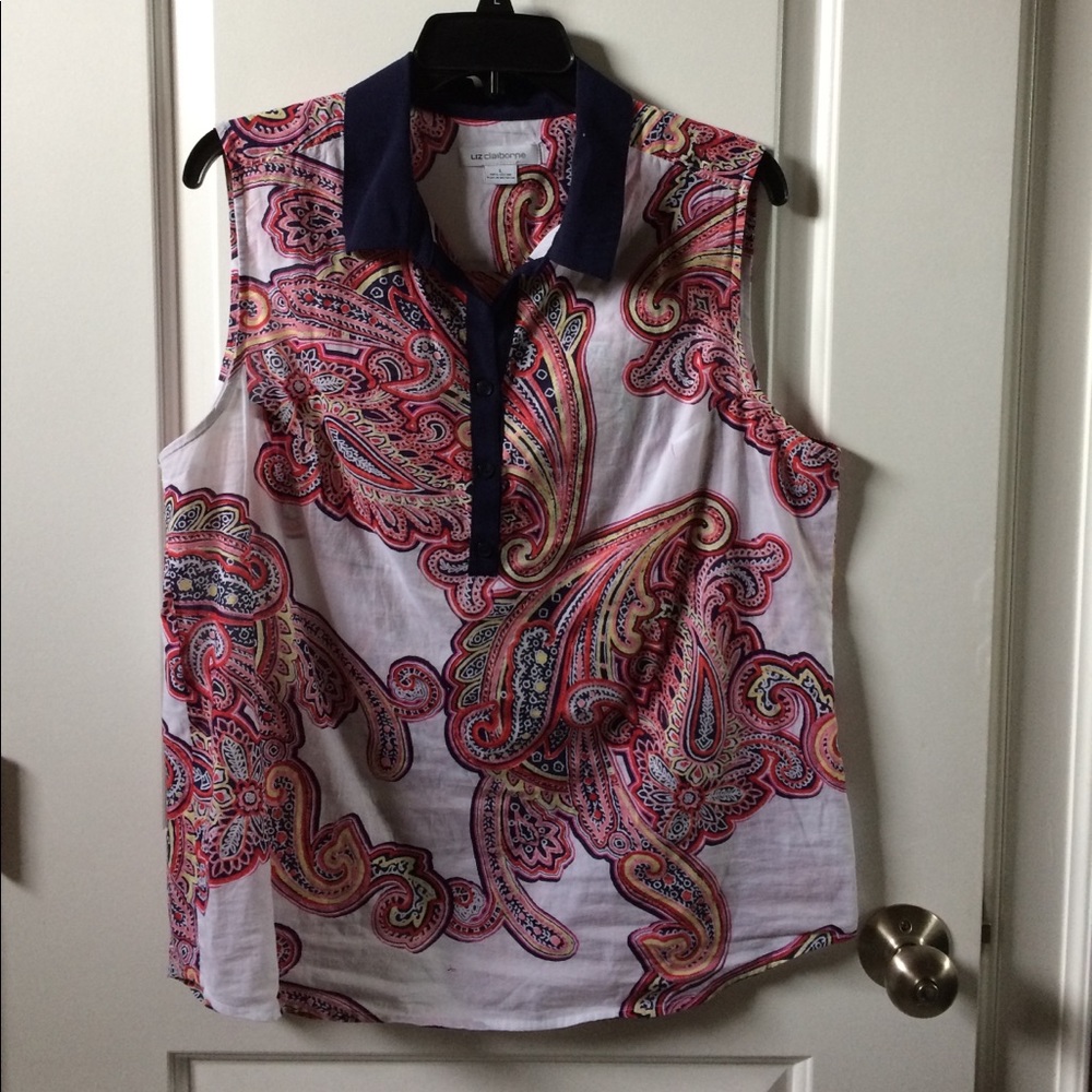 Summer sleeveless polo