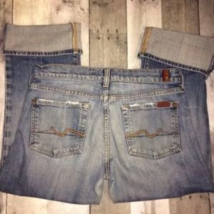 7 For all Mankind Capri Pants size 29