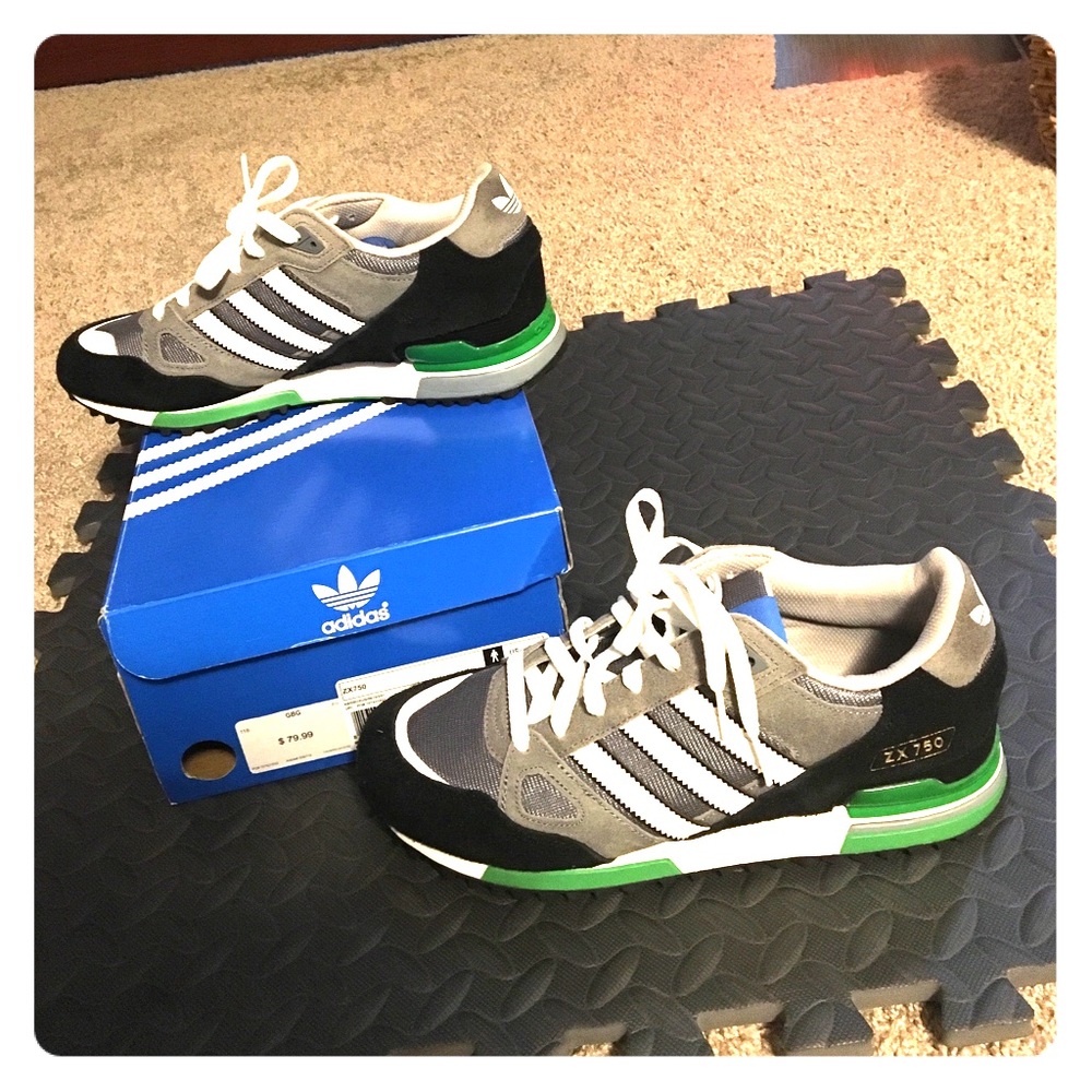 Brand New Men Adidas Zx 750 Original Running Shoes