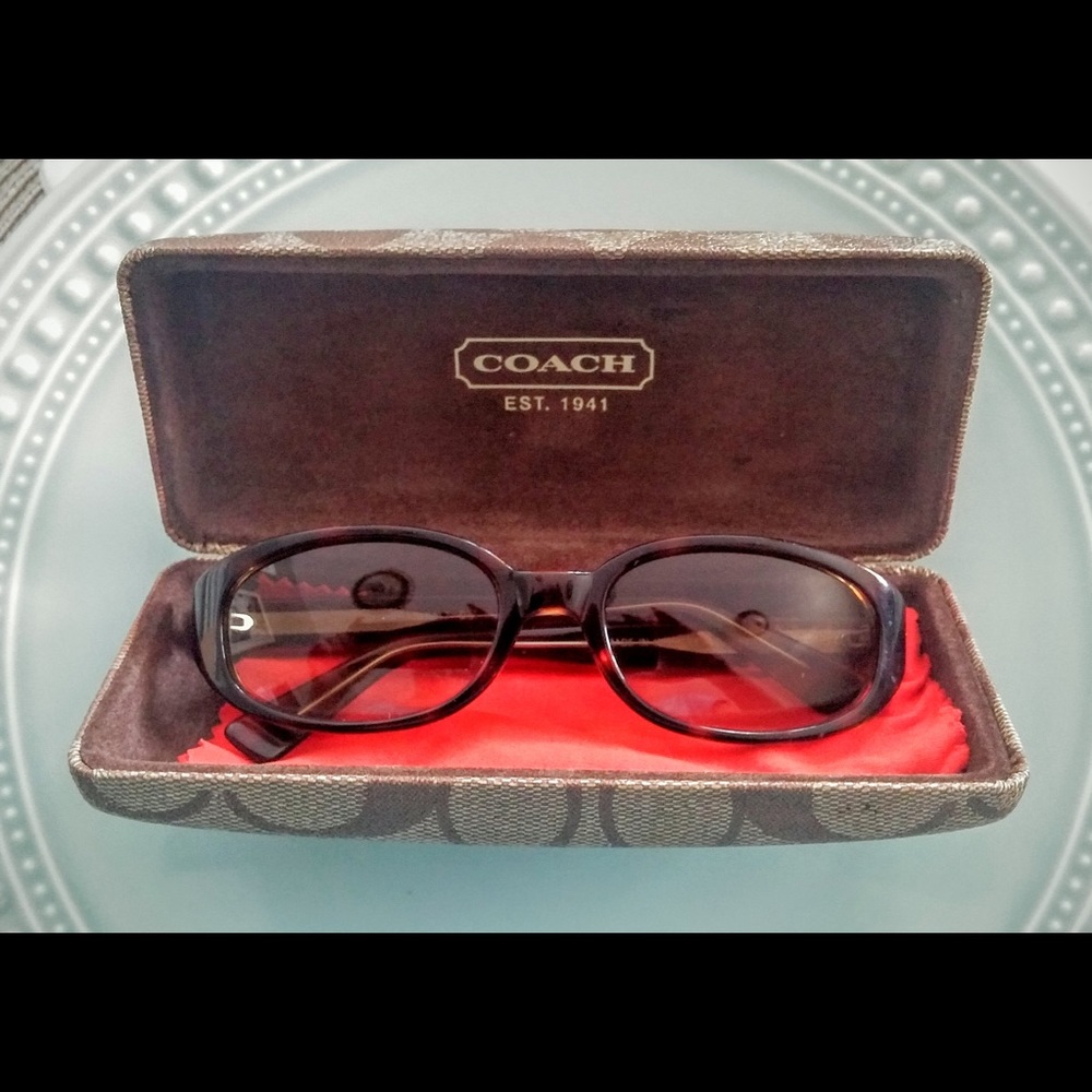 Authentic Coach Lindsay Sunglasses and Case