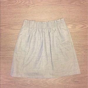 PRICE DROP 🔥 Light Grey JCrew Sidewalk Skirt