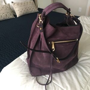 Suede Rebecca Minkoff hobo bag