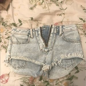 Kendal and Kylie Jean Shorts