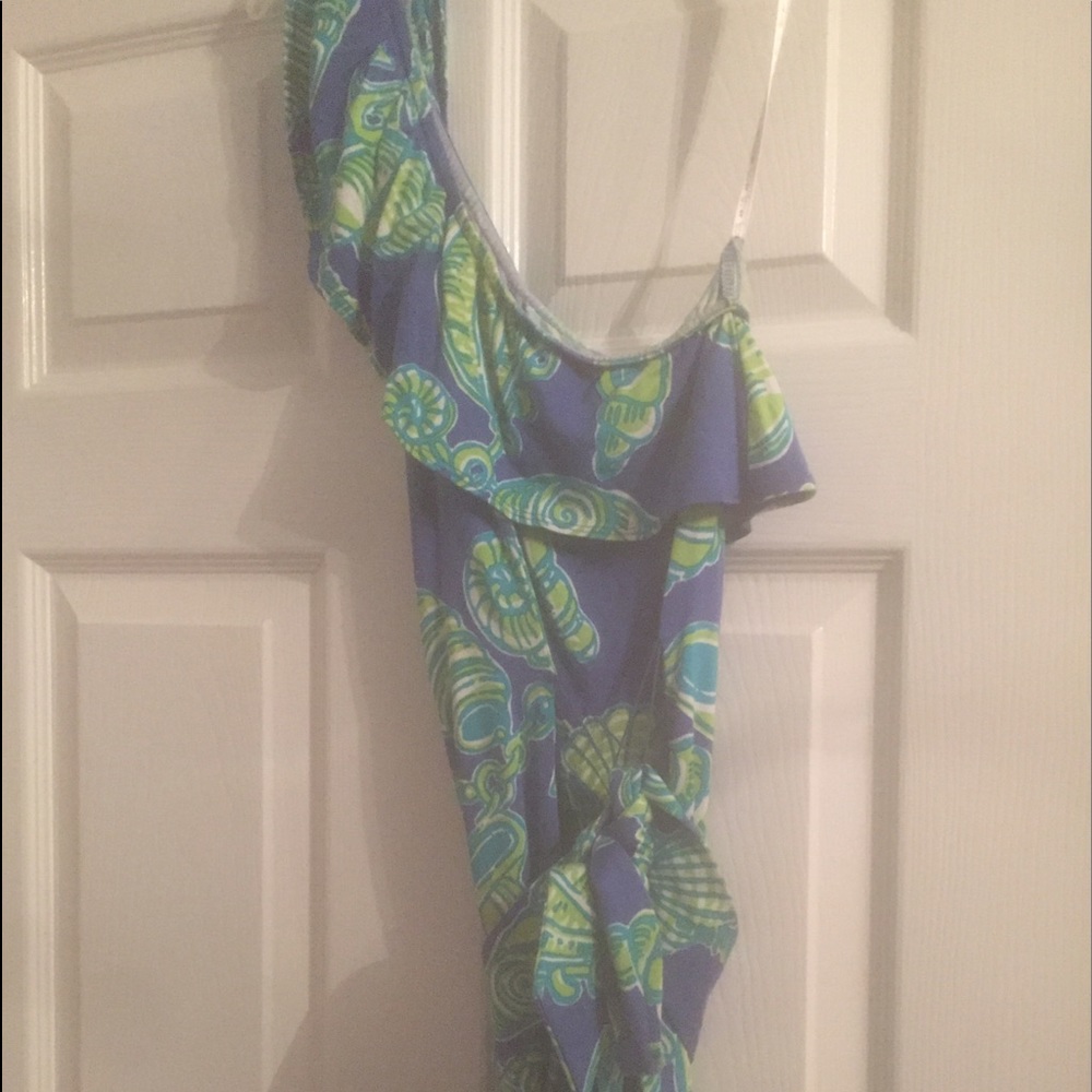 One shoulder Lilly Pulitzer dress