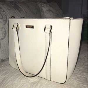 Kate Spade white leather purse