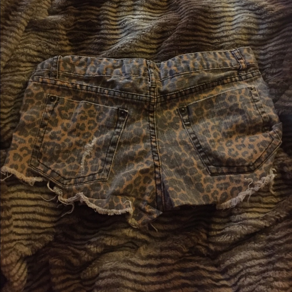 Cheetah shorts