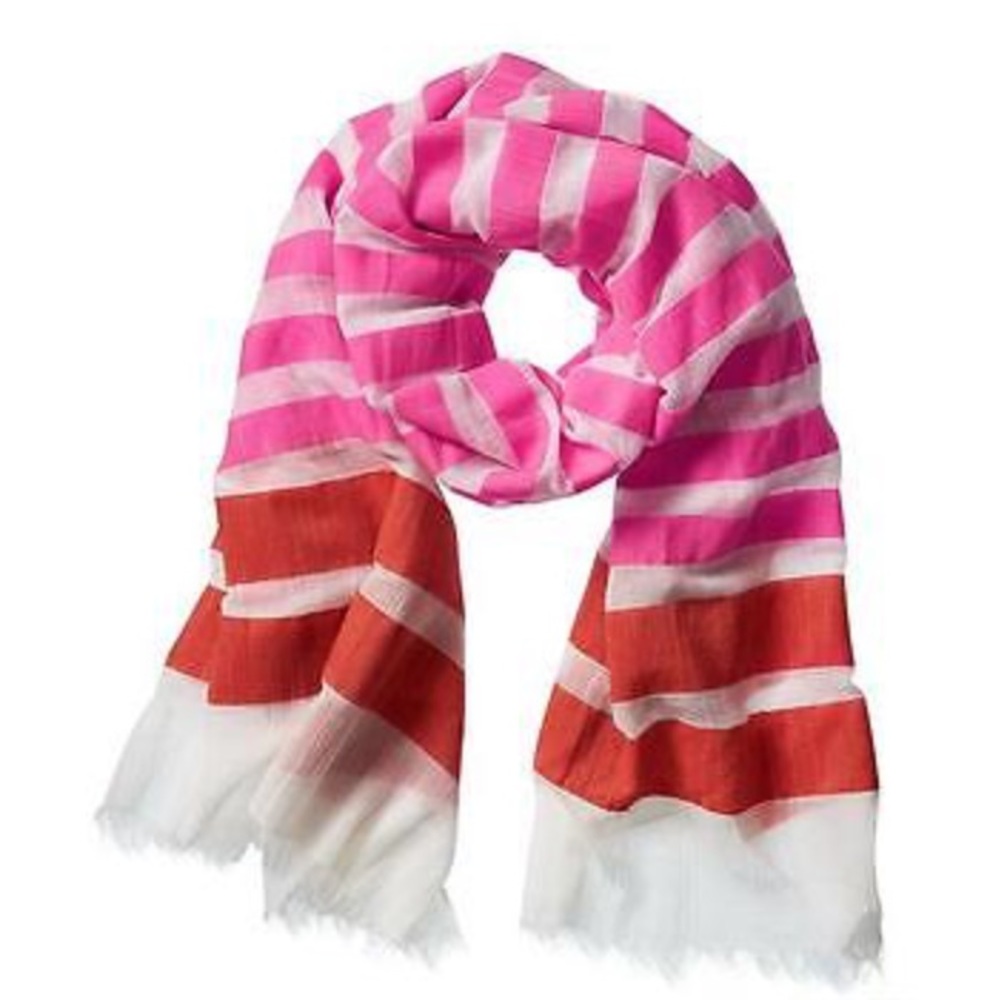 NWOT Banana Republic Ellie Striped Scarf Wrap