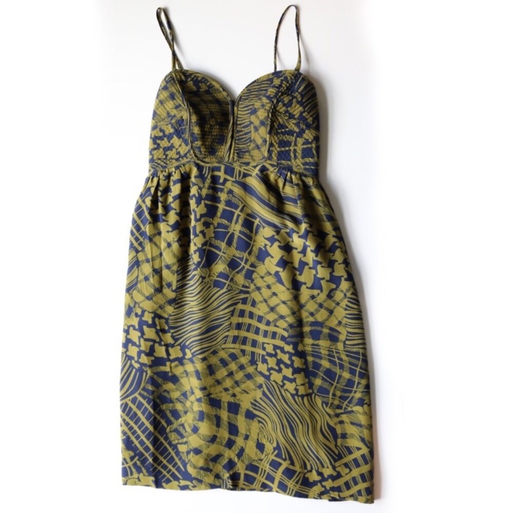 Anthropologie silken stretches dress