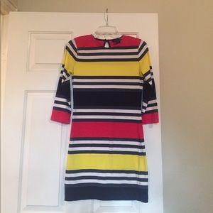 French Connection Striped Dress Size 8