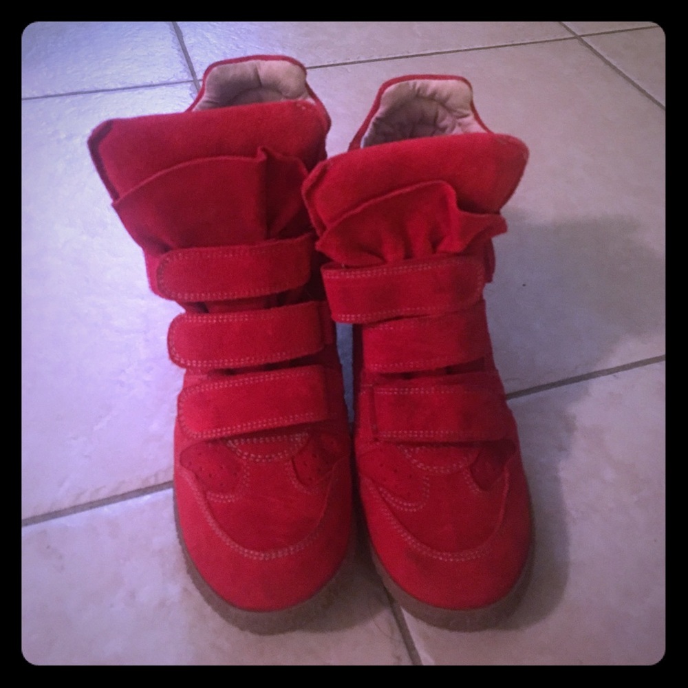 Steven by Steve Madden wedge sneakers