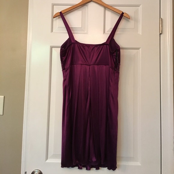 Rampage Plum Cocktail Dress - Picture 3 of 5