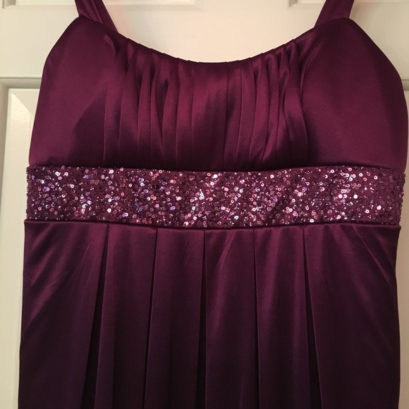 Rampage Plum Cocktail Dress - Picture 4 of 5