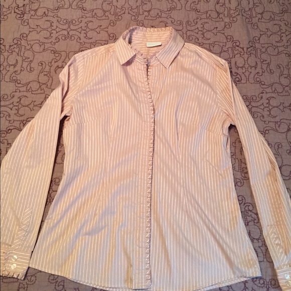 Size L New York & Company button down shirt - Picture 1 of 5