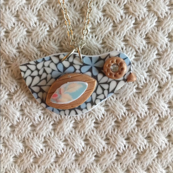 Jewelry - Clay Bird Necklace