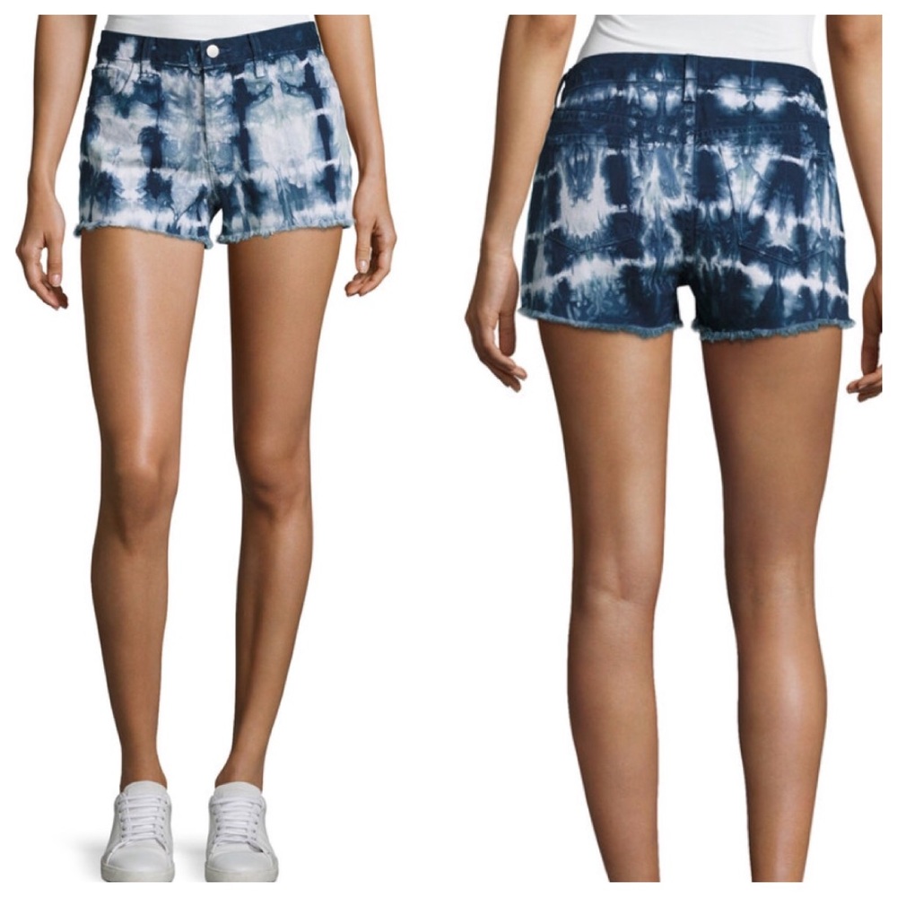 J Brand Cut Off Tie Dye Shorts - Picture 5 of 8