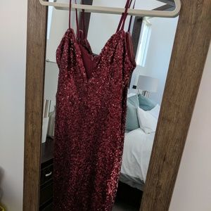 FINAL SALE Lulus sequin bodycon dress