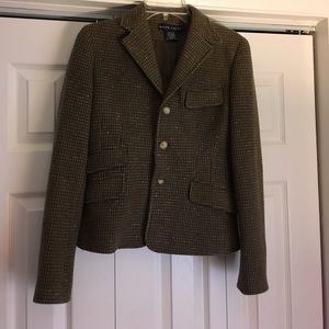 Classic wool blend Ralph Lauren blue label blazer