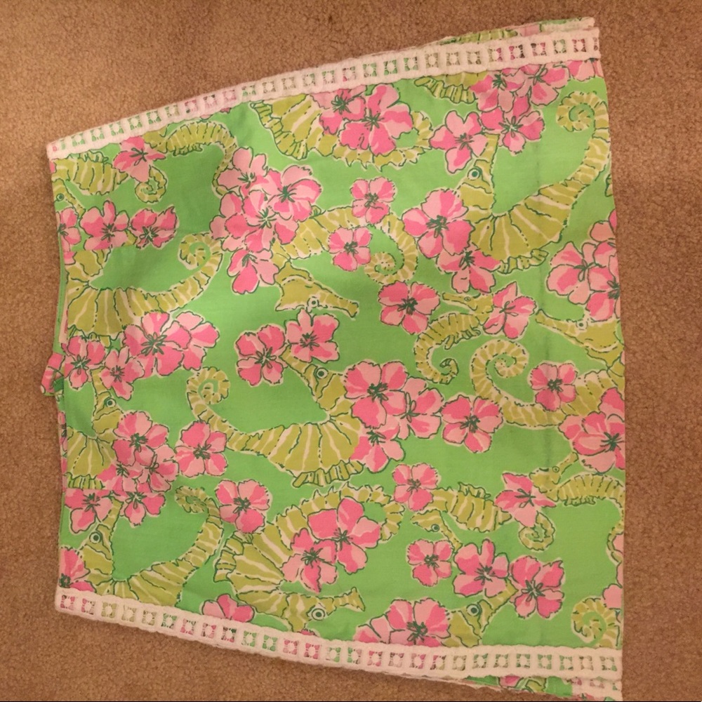 Lilly Pulitzer Originals seahorse skirt