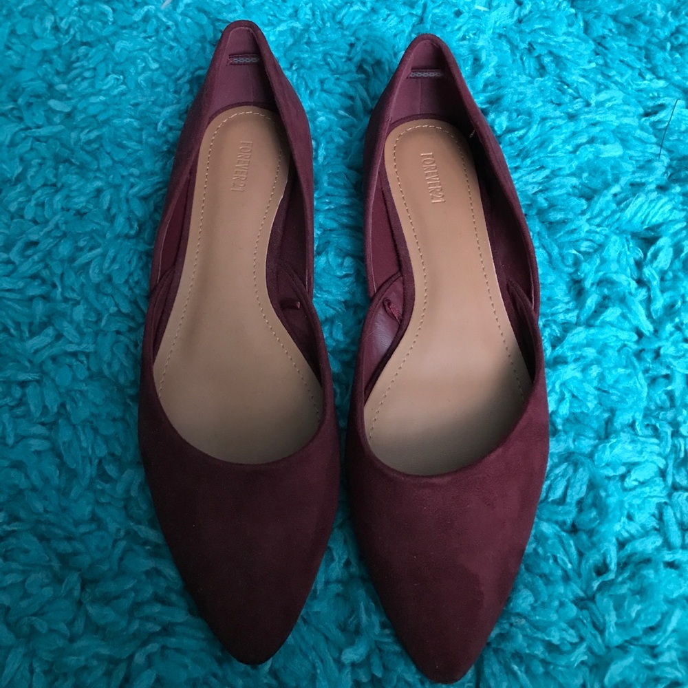 Suede Flats