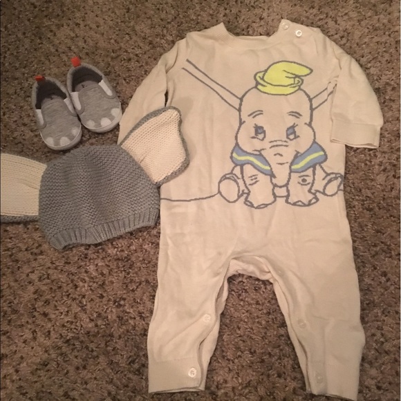 Disney Dumbo All In One Sleep suite romper 3 Months to 36 Months