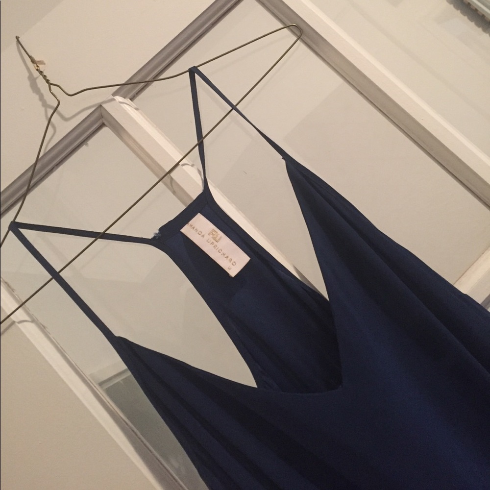 Georgous calypso blue jumpsuit.