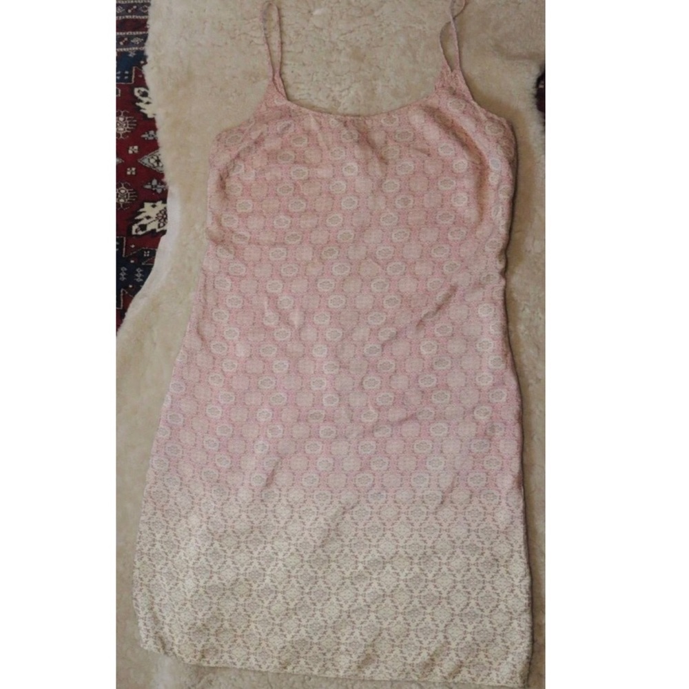 J. crew women's 100% silk spaghetti strap dress