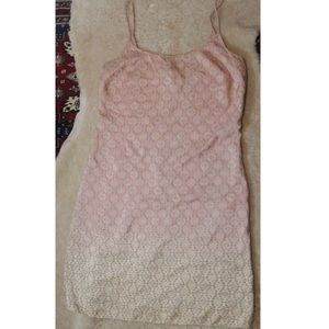 J. crew women's 100% silk spaghetti strap dress