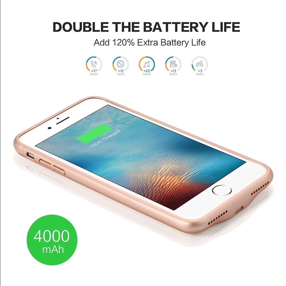 🔥‼️IPhone 7 Plus Battery Case ‼️🔥