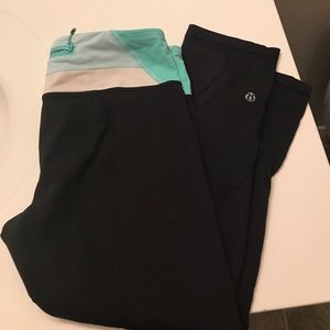 Lululemon running crop