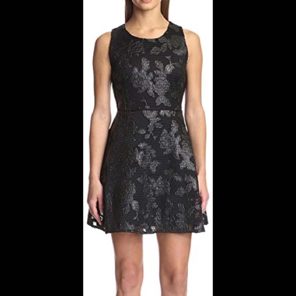 Romeo + Juliet mesh fit and flare dress. NWT