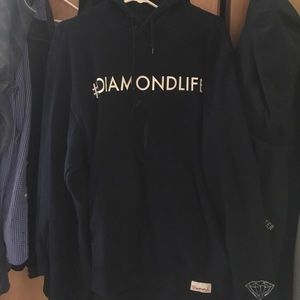 Diamond Supply Co. All weather pull-over hoodie