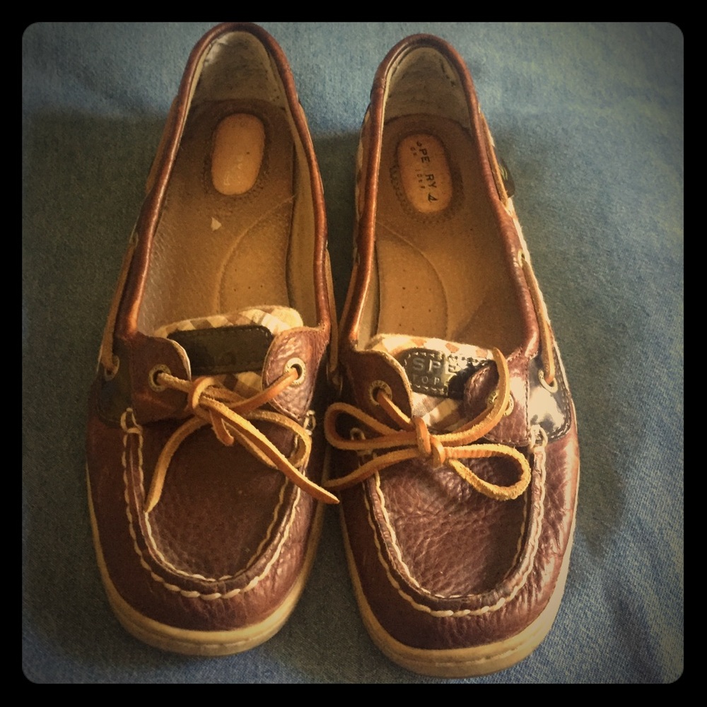 Brown Sperry Top-Siders Size 8