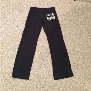 VS PINK black Sweatpants