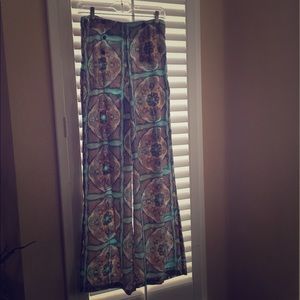 Printed sailor cut spring pants!