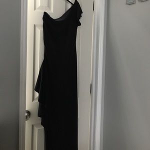 Black Lycra One Shoulder Dress🔥💥🔥