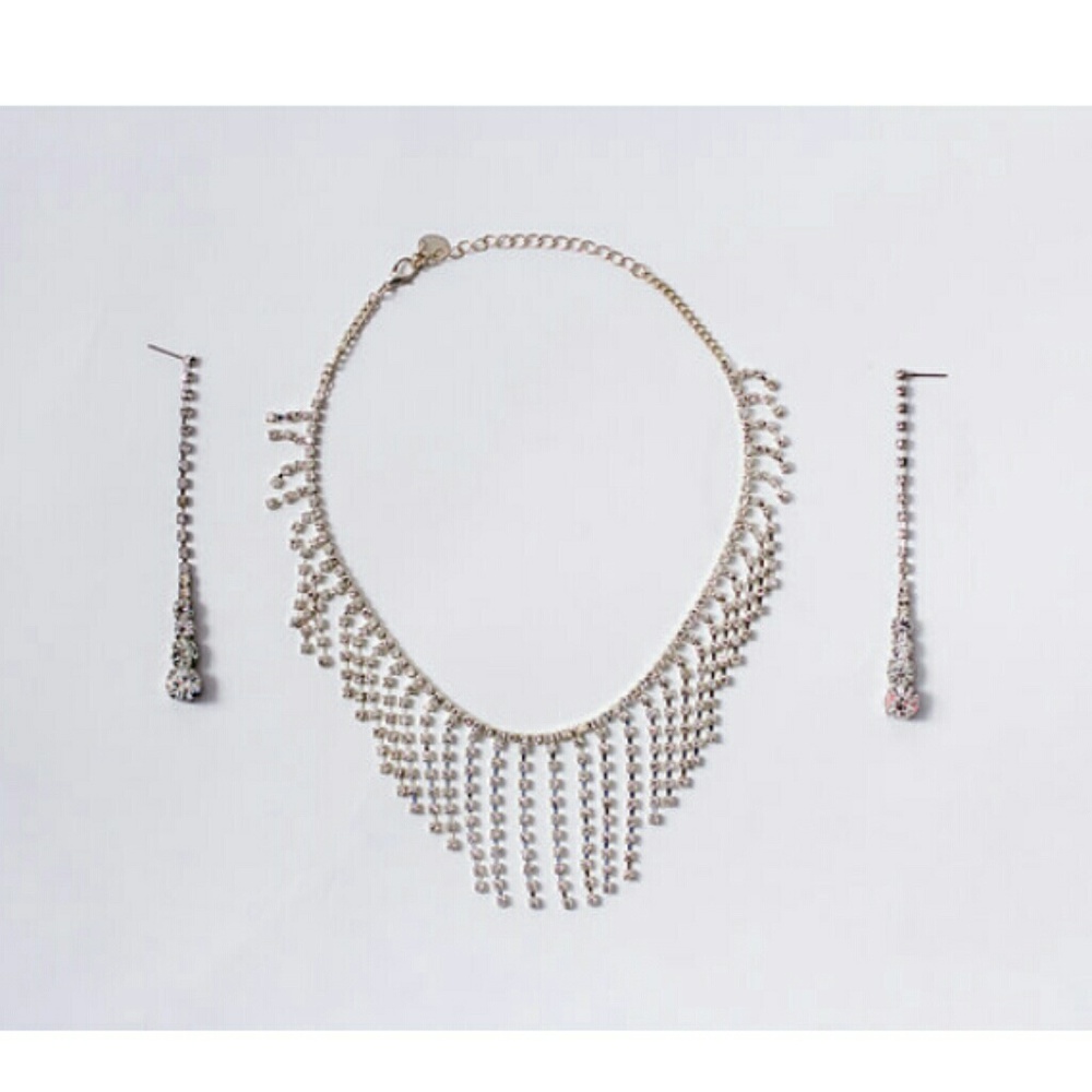 Crystal Diamond Necklace
