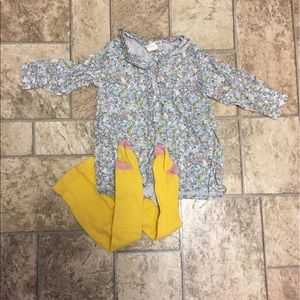 H&M baby girl outfit 12-18 months