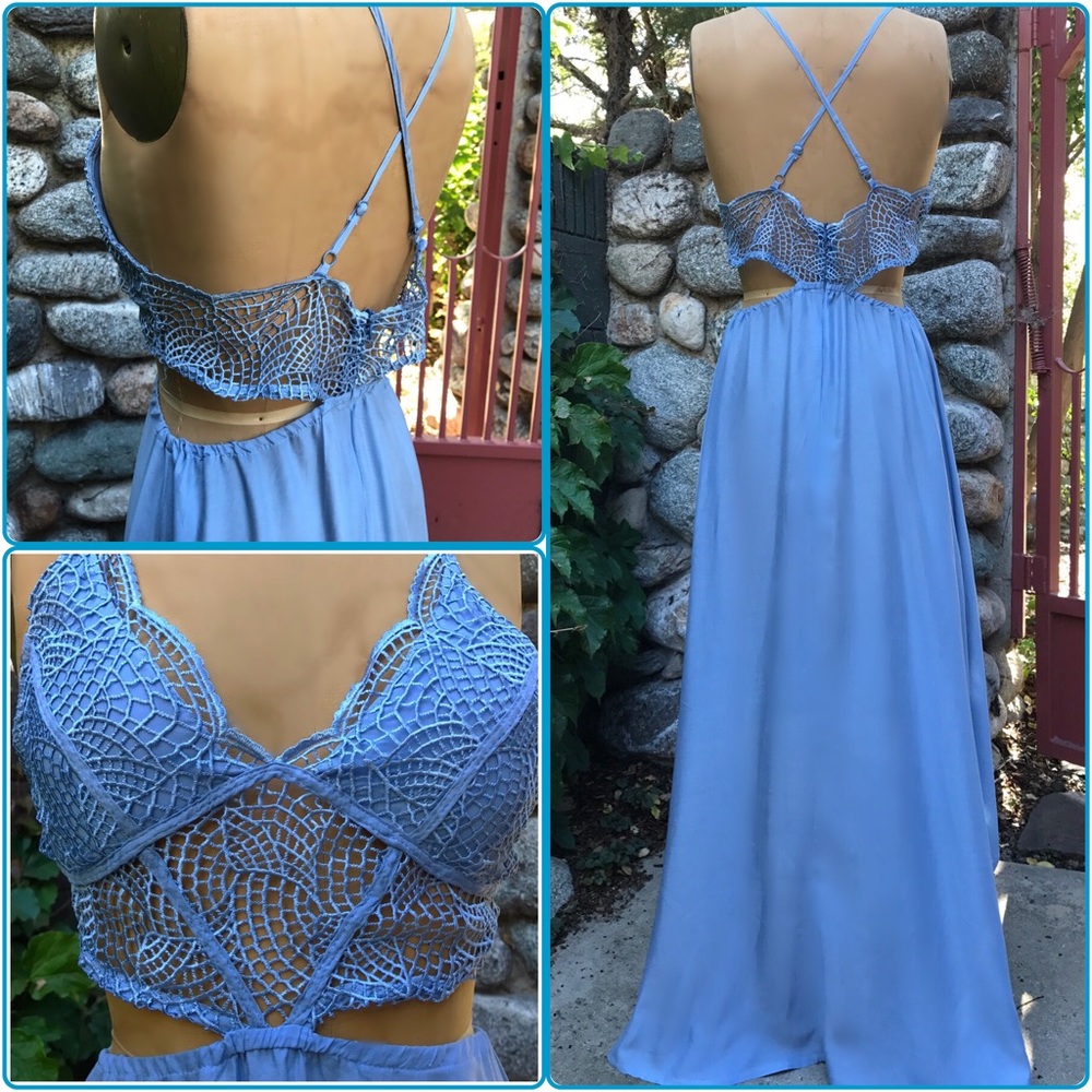 Crochet Cut-Out Hi-Lo Hem - Picture 5 of 8