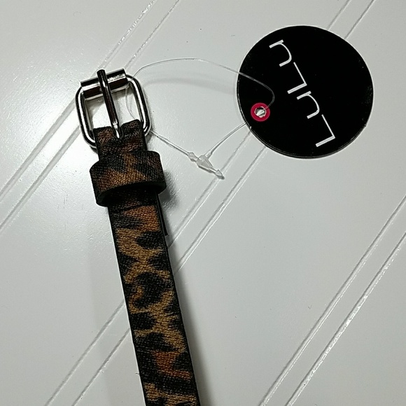 Leopard print belt - Picture 4 of 4
