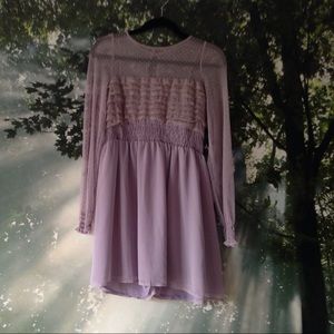 Free people lilac dress. Size 8