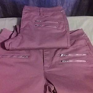 METAPHOR AUTUMN BROWN STRAIGHT LEGGED JEANS