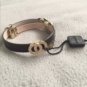 Bvlgari Strap Brown Bracelet