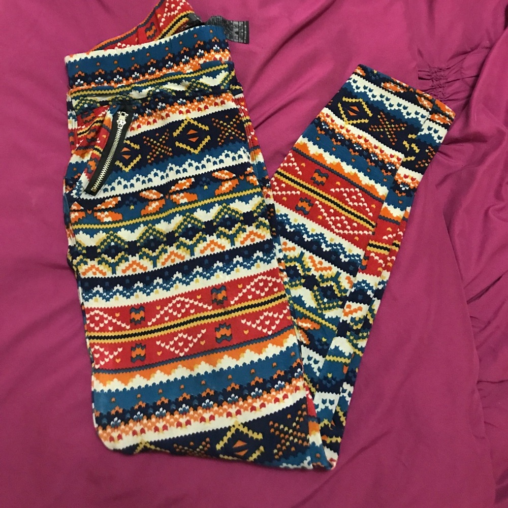 Fleece lined leggings