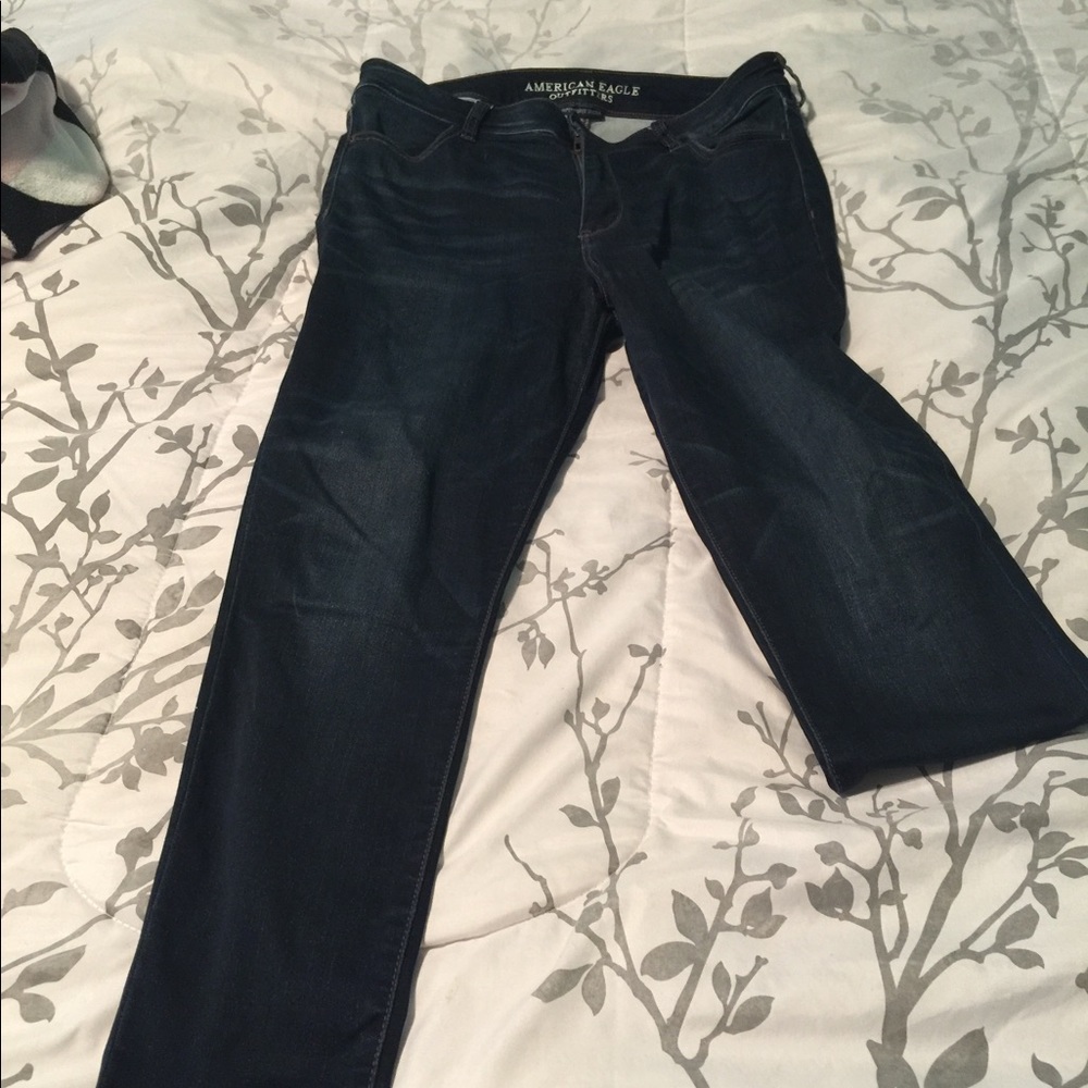American eagle super super stretch jeggings