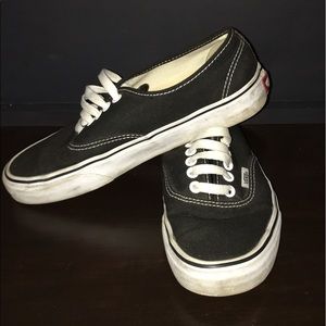Vans Black Authentic Skate Shoes